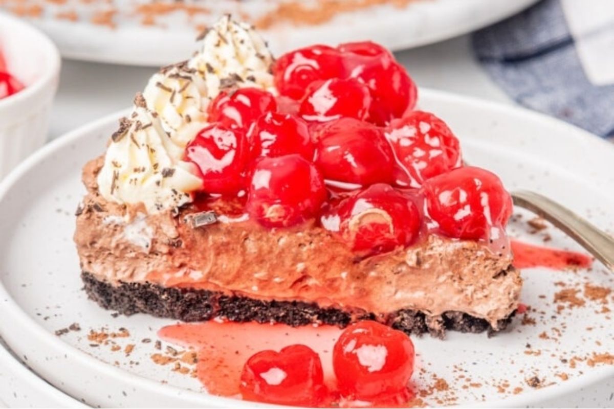 Chocolate Cherry Cheesecake