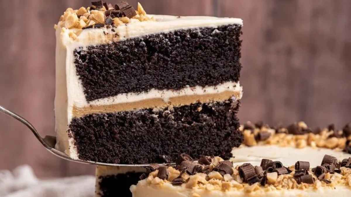 Chocolate Peanut Butter Cake.