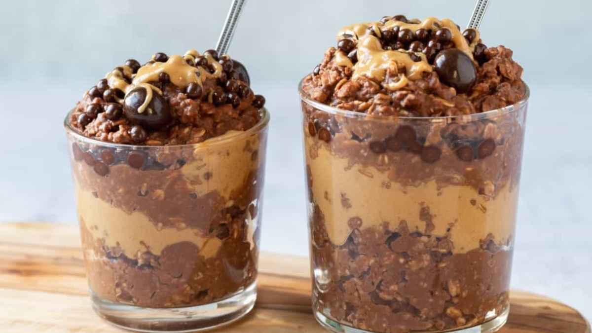 Chocolate Peanut Butter Oatmeal.