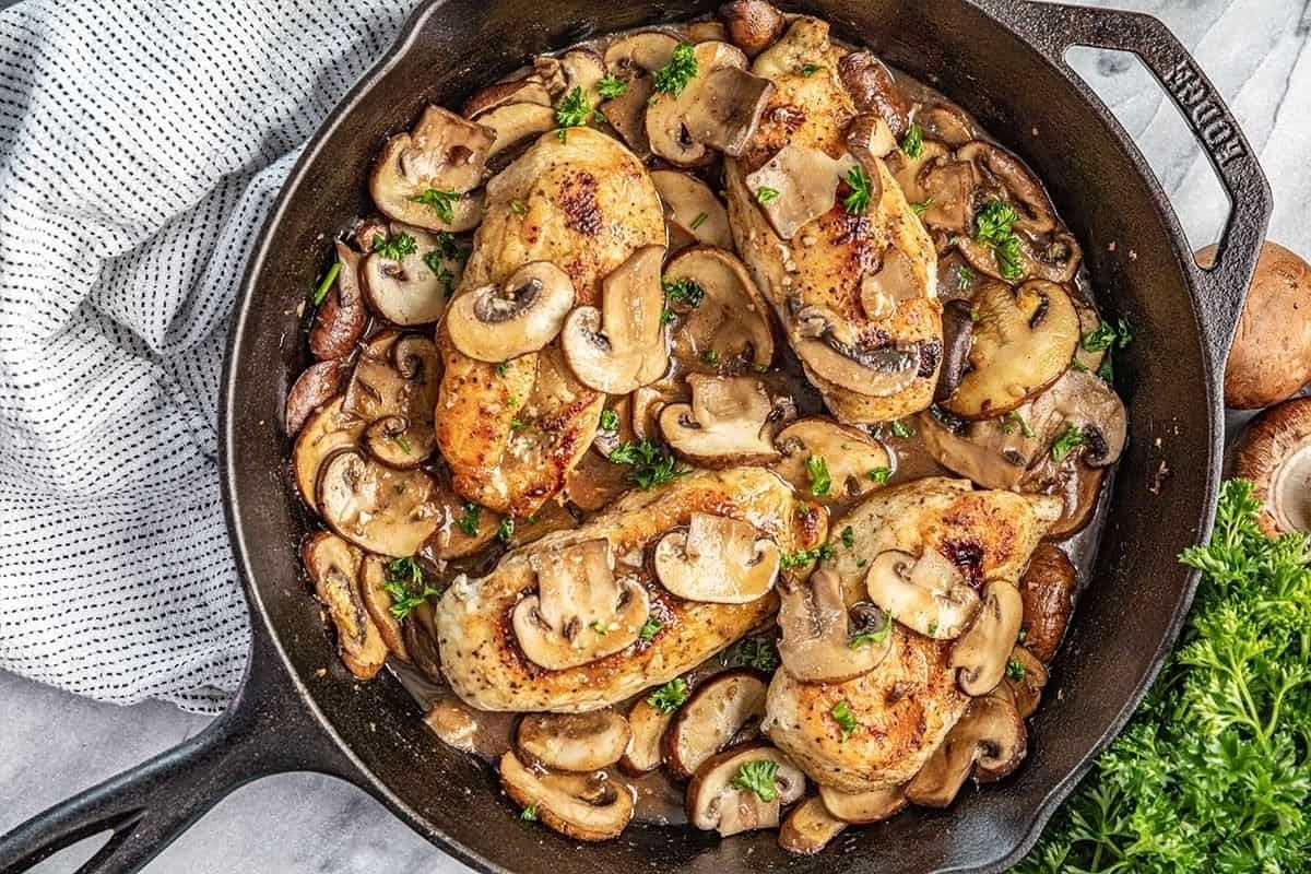 Classic Chicken Marsala