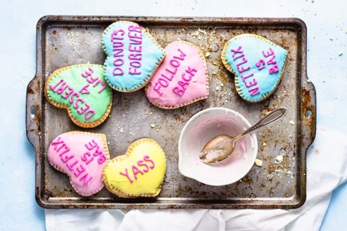 Conversation Heart Pop Tarts