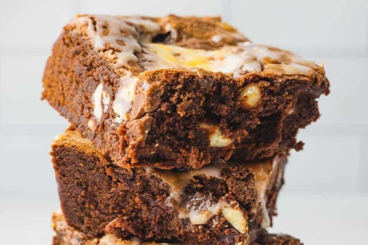 Creme Egg Brownies