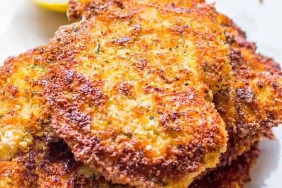 Crispy Italian Breaded Chicken Cutlets