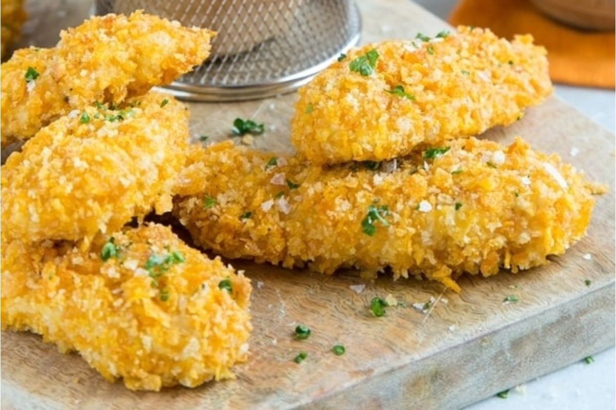 Crispy Oven Fried Chicken Tenders