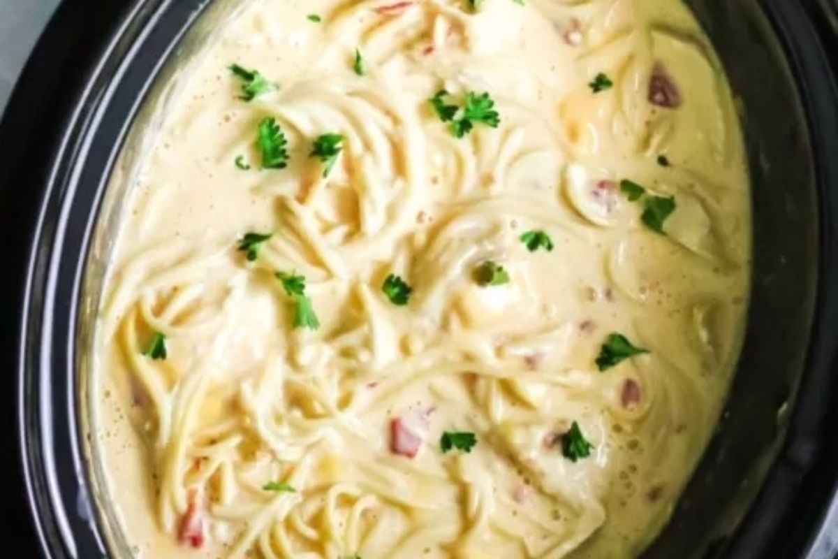 Crock Pot Chicken Spaghetti 2