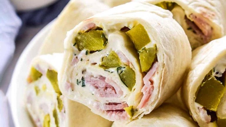 Dill Pickle Pinwheels.