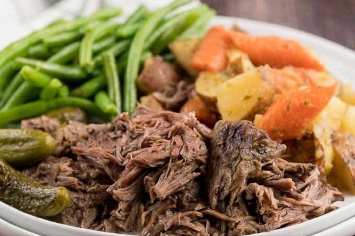 Dill Pickle Roast Beef