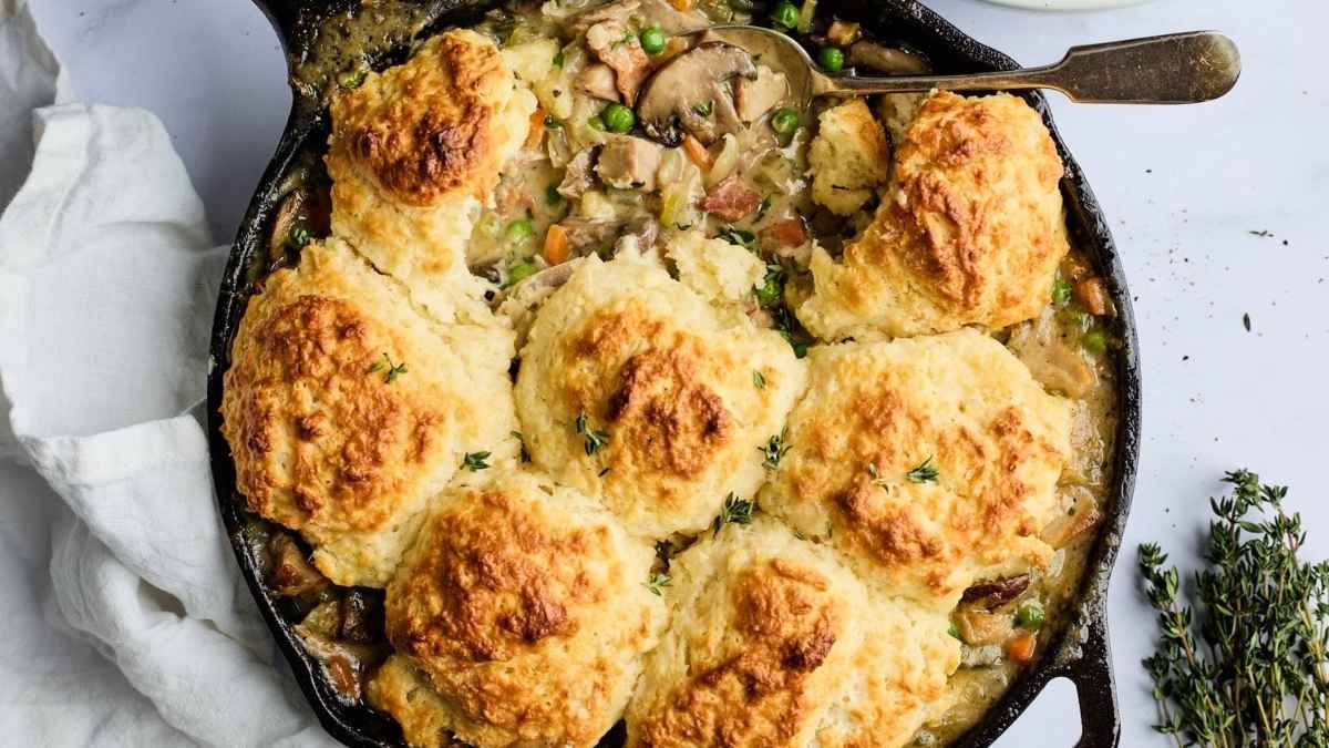 Drop Biscuit Chicken Pot Pie.