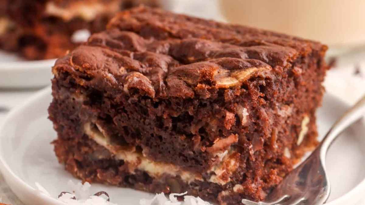 Earthquake Cake Recipe.