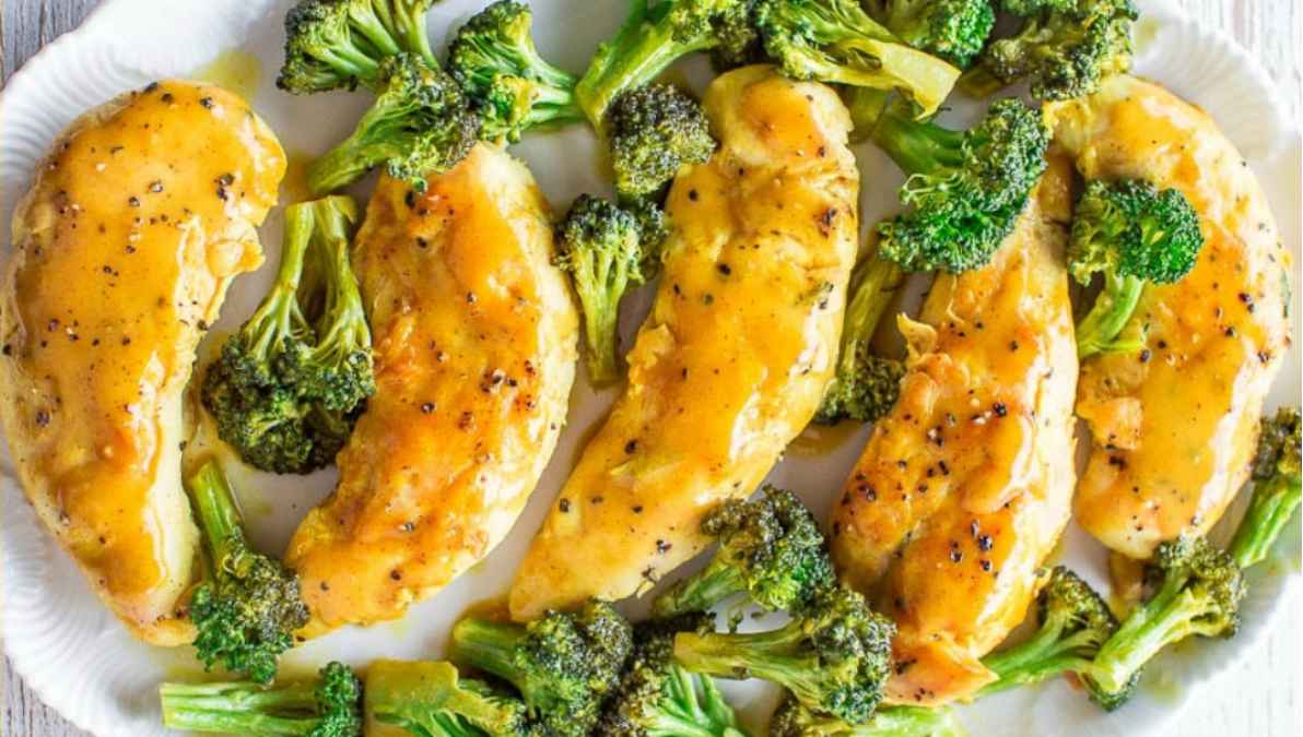 Easy Honey Mustard Chicken.