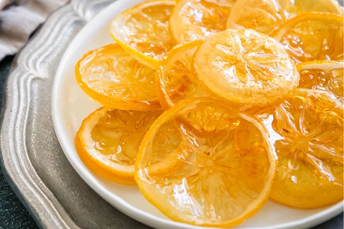 Easy Candied Lemon Slices