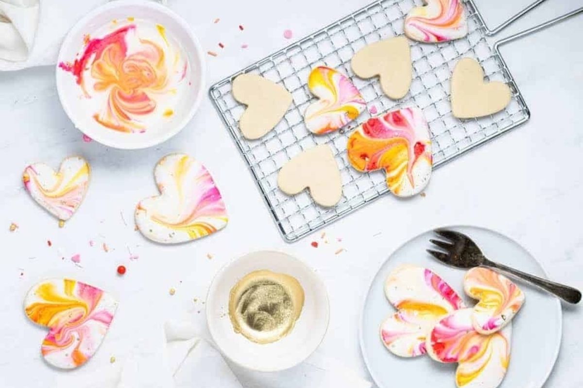Easy Heart Sugar Cookies