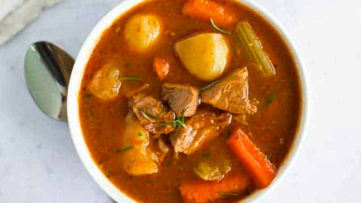 Easy Instant Pot Gluten-Free Beef Stew Recipe.