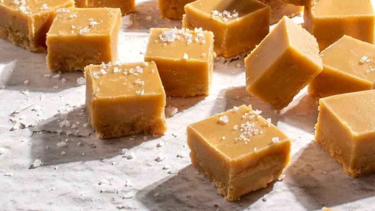 Easy Microwave Peanut Butter Fudge.