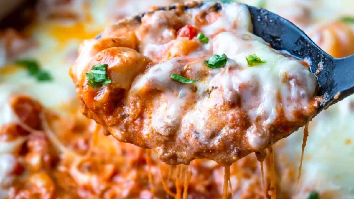 Easy One Skillet Lasagna