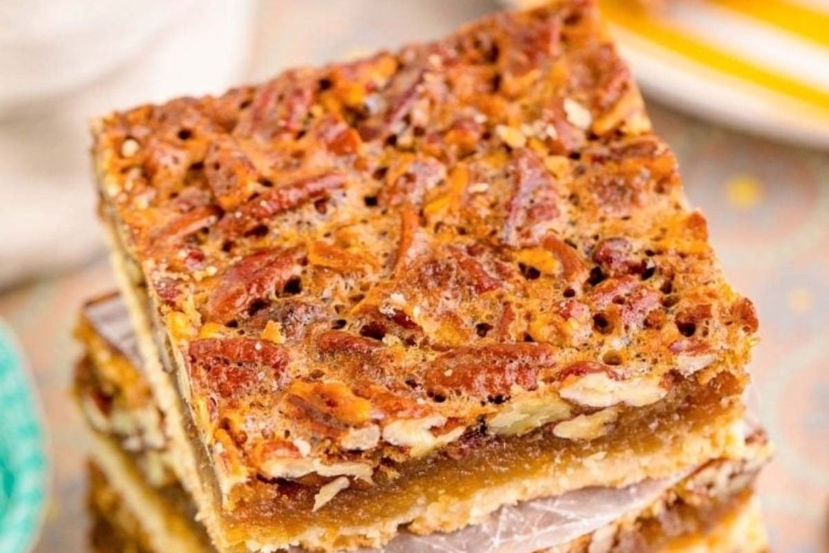 Easy Pecan Pie Bars