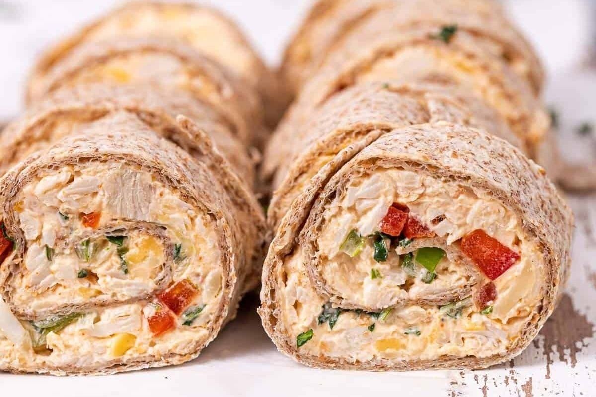 Easy Taco Chicken Pinwheels