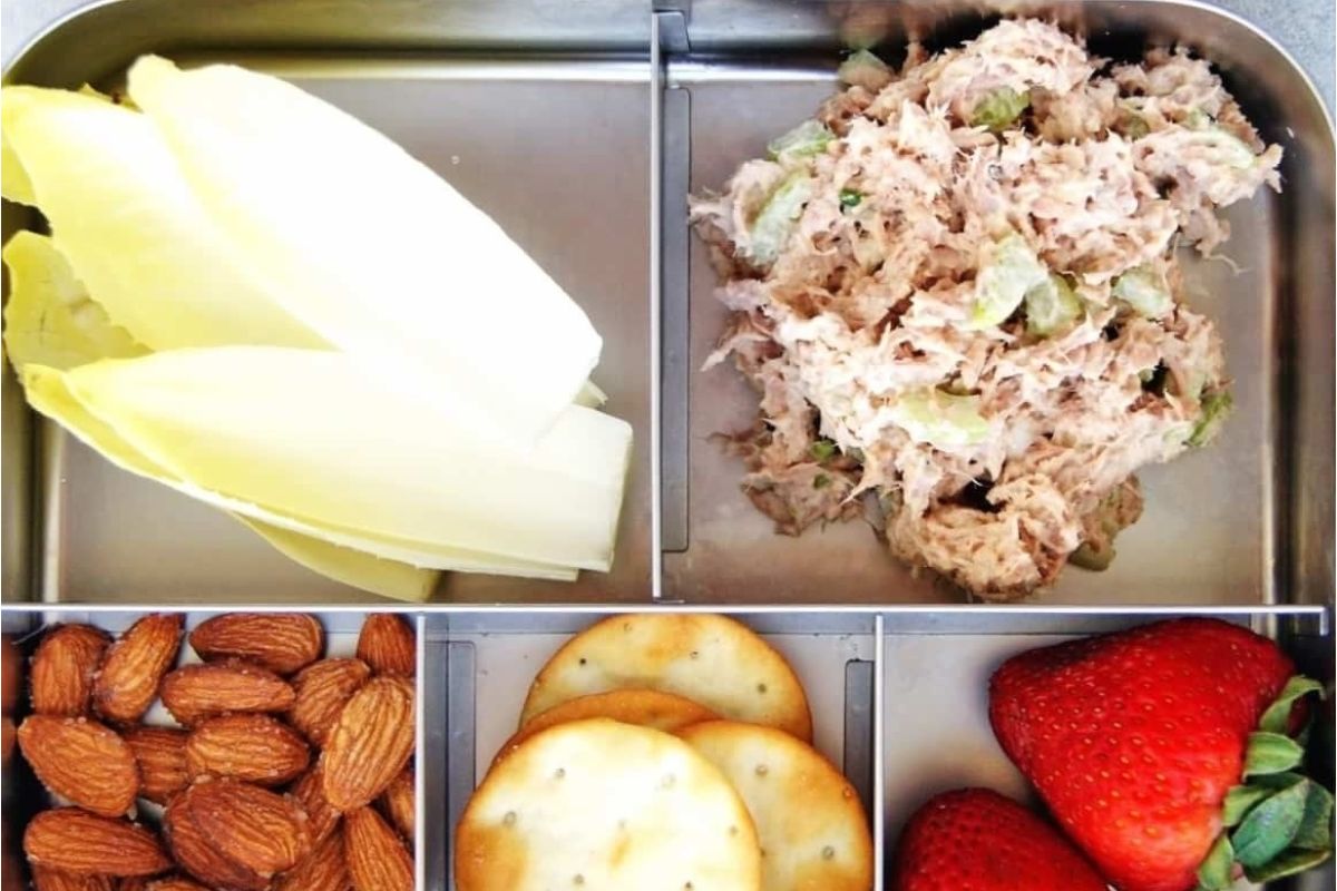 Easy Tuna Salad Snack Plate