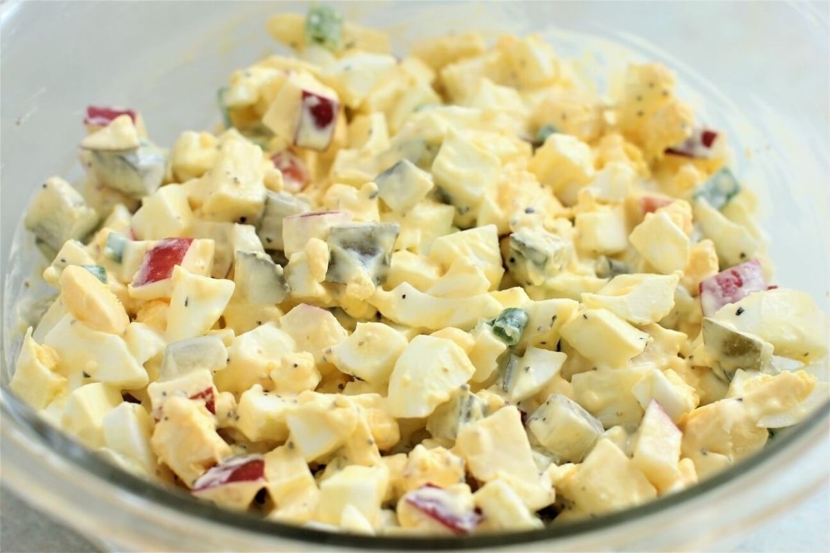 Eiersalat German Egg And Apple Salad