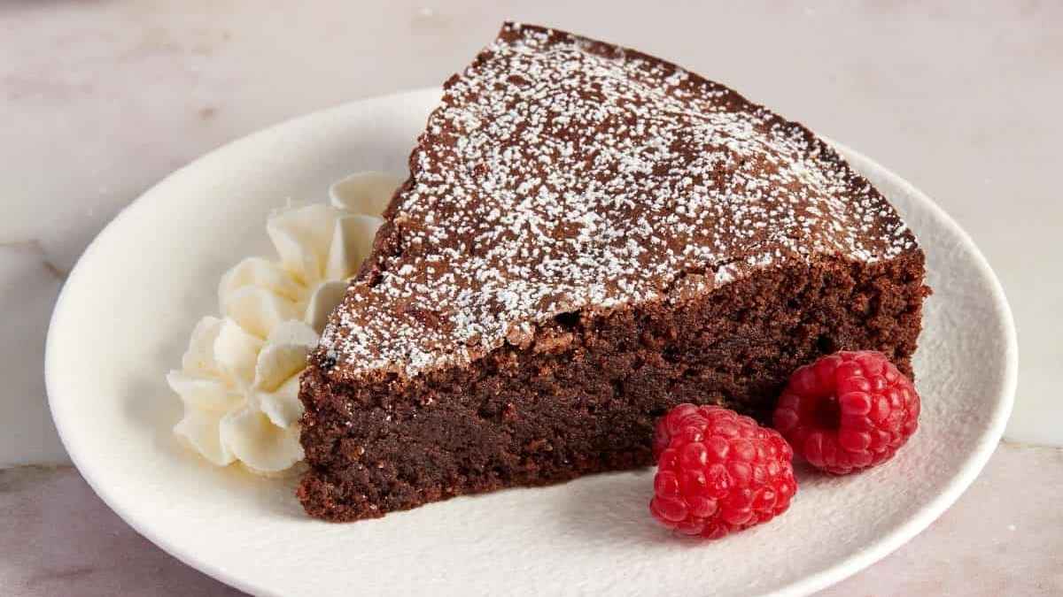 Flourless Chocolate Cake.
