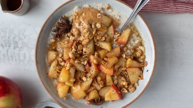 Fried Apple Oats.
