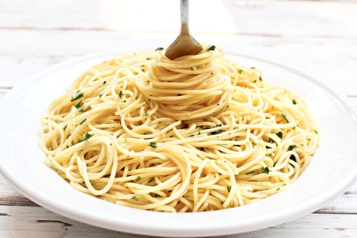 Garlic Spaghetti