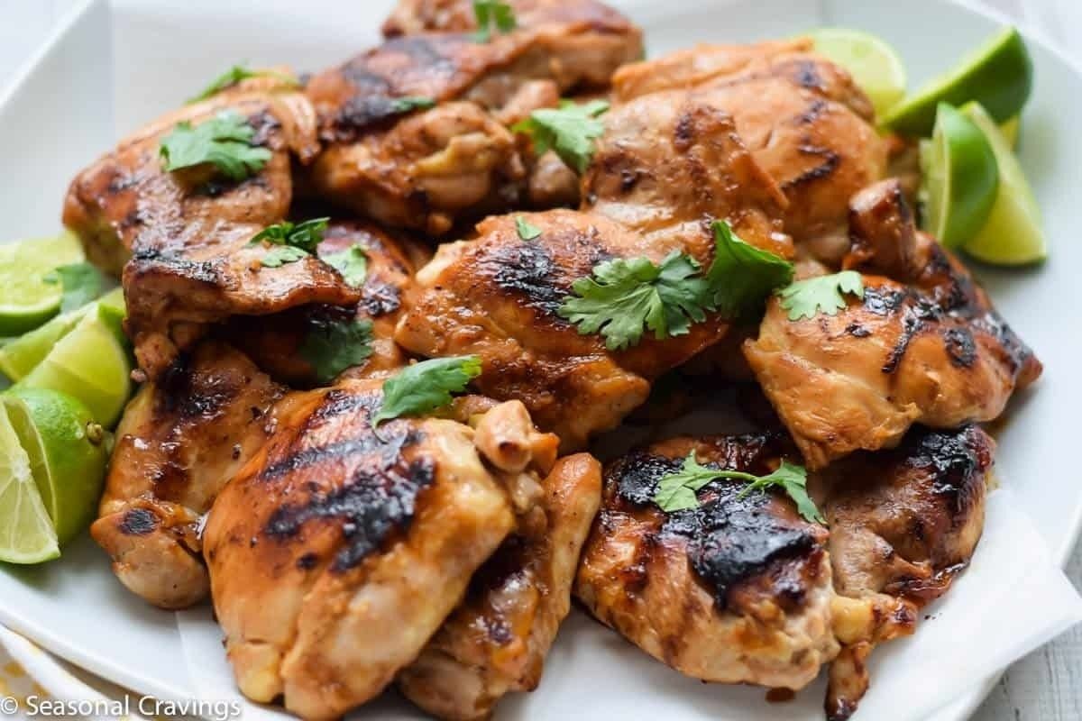 Ginger Honey Glazed Chicken