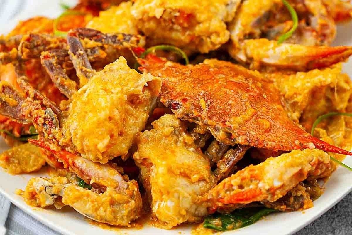 Ginger Scallion Crab