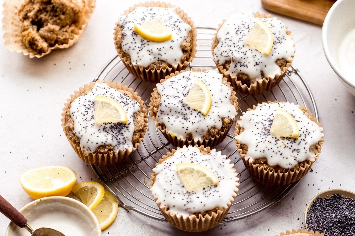 Gluten Free Lemon Poppyseed Muffins