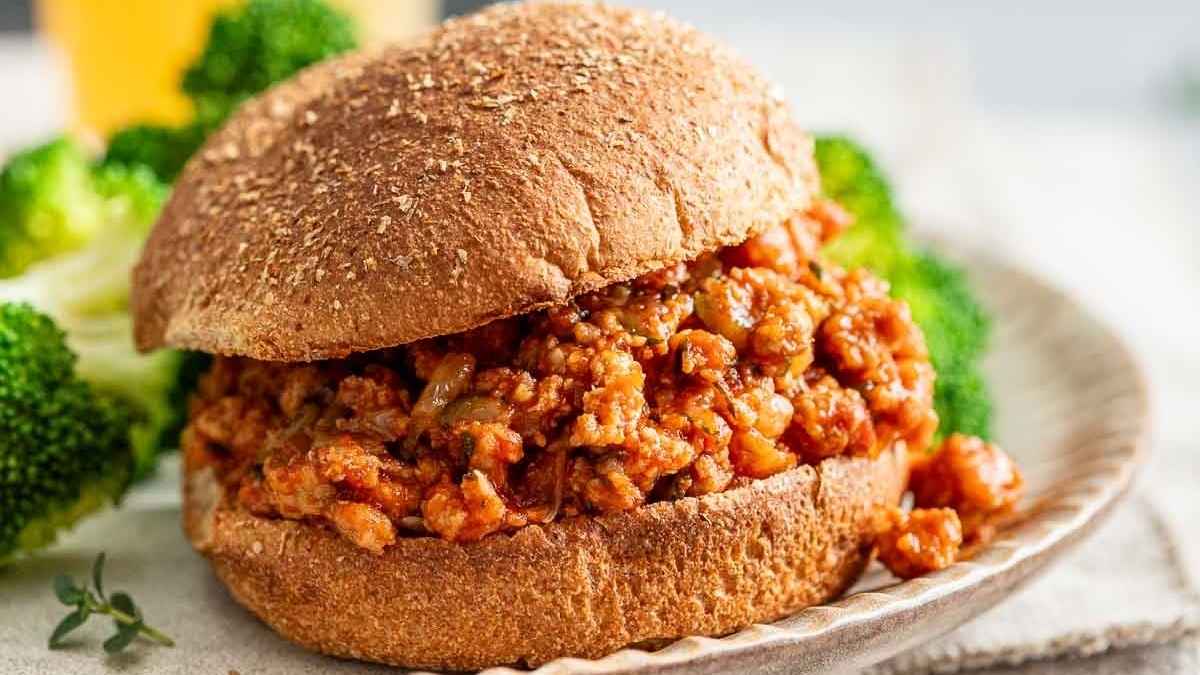 Ground Turkey Sloppy Joes.