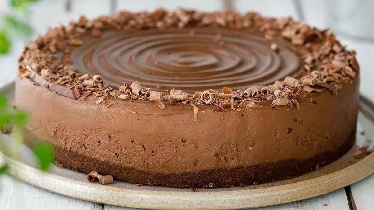 Guinness Cheesecake (Vegan).