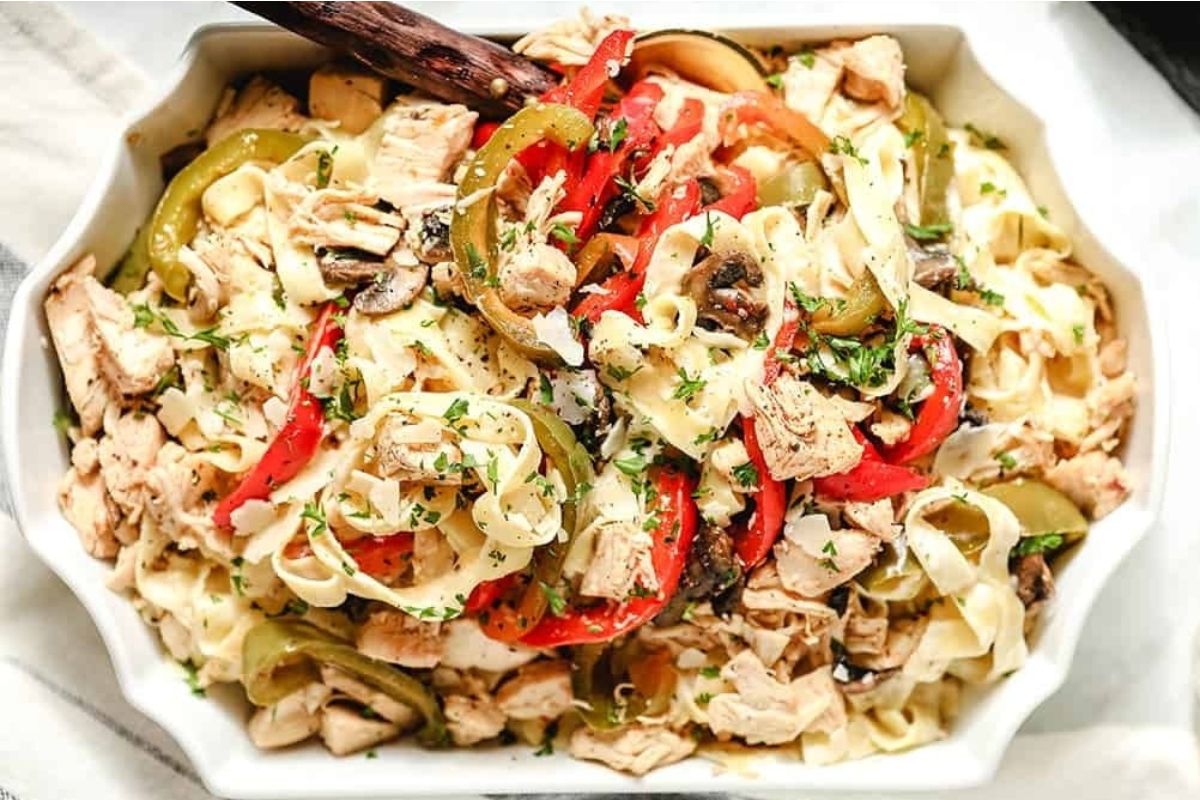 Healthy Cajun Chicken Pasta