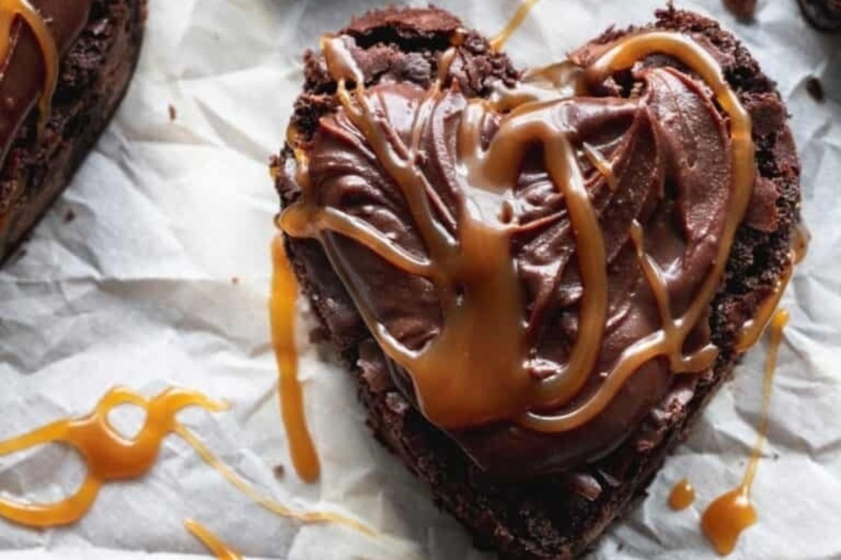 Heart Shaped Brownies