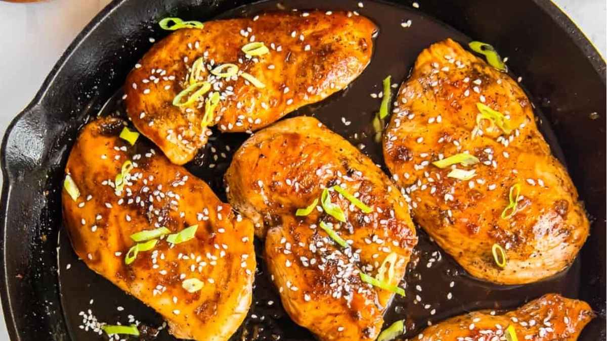 Honey Garlic Chicken Breast.