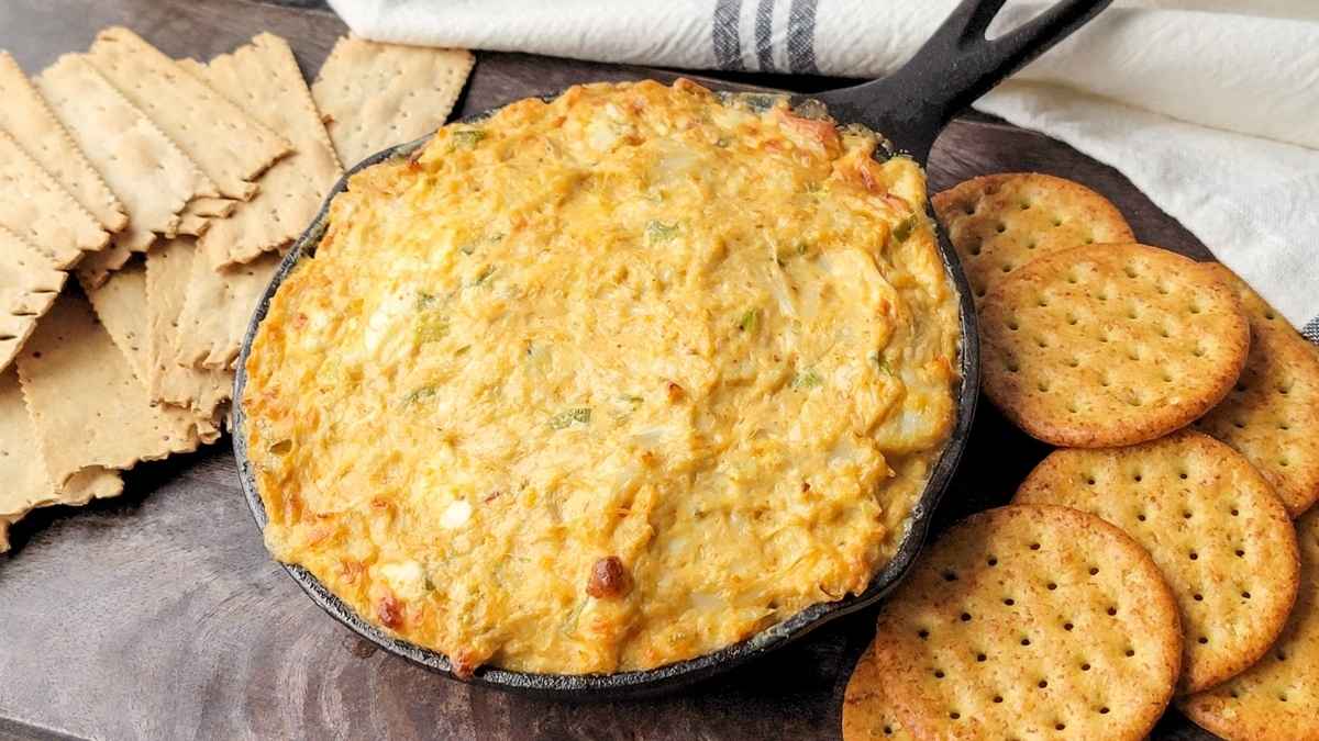 Hot Cajun Crab Dip.