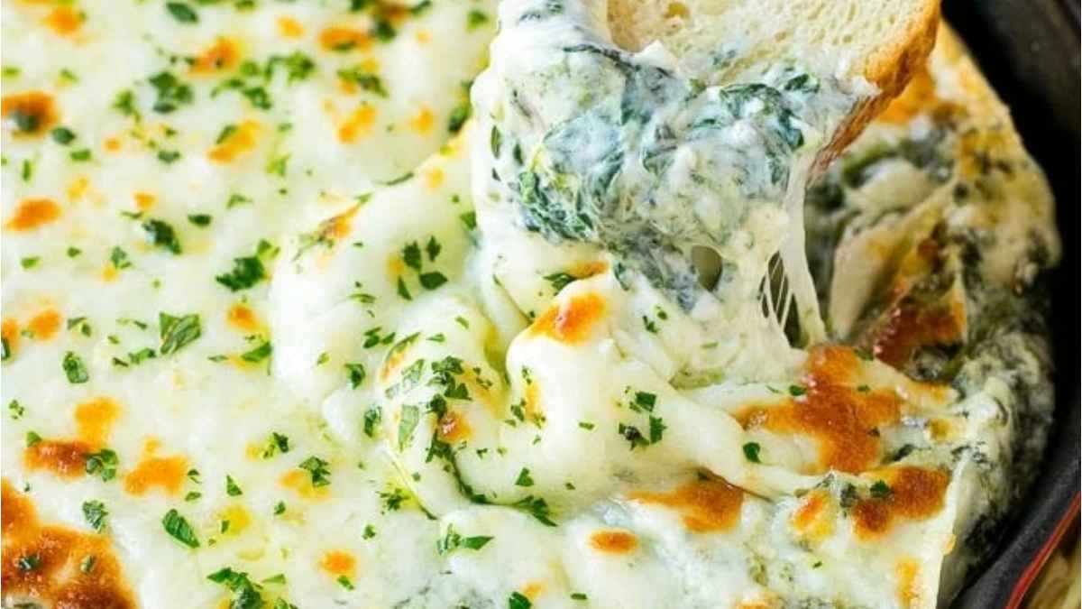 Hot Spinach Dip.