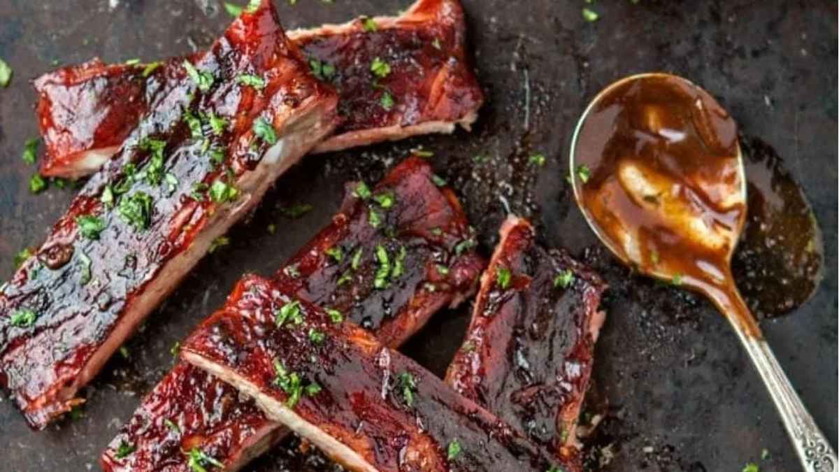 Mango Habanero Pork Ribs.