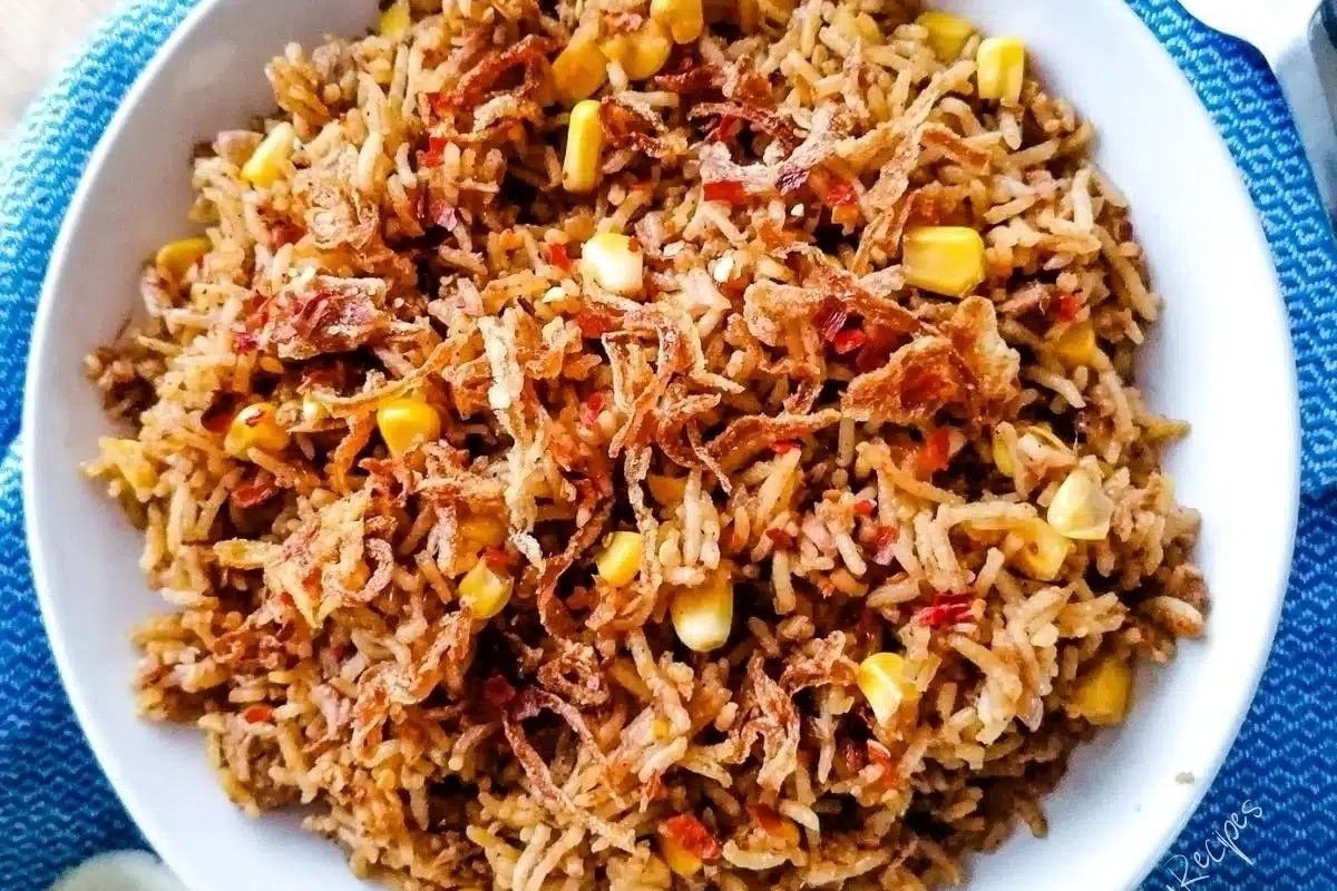 Indonesian Tuna Fried Rice Nasi Goreng Tuna