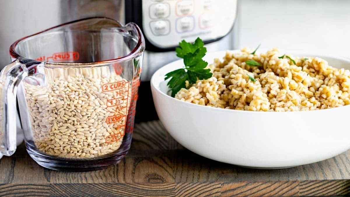 Instant Pot Barley.