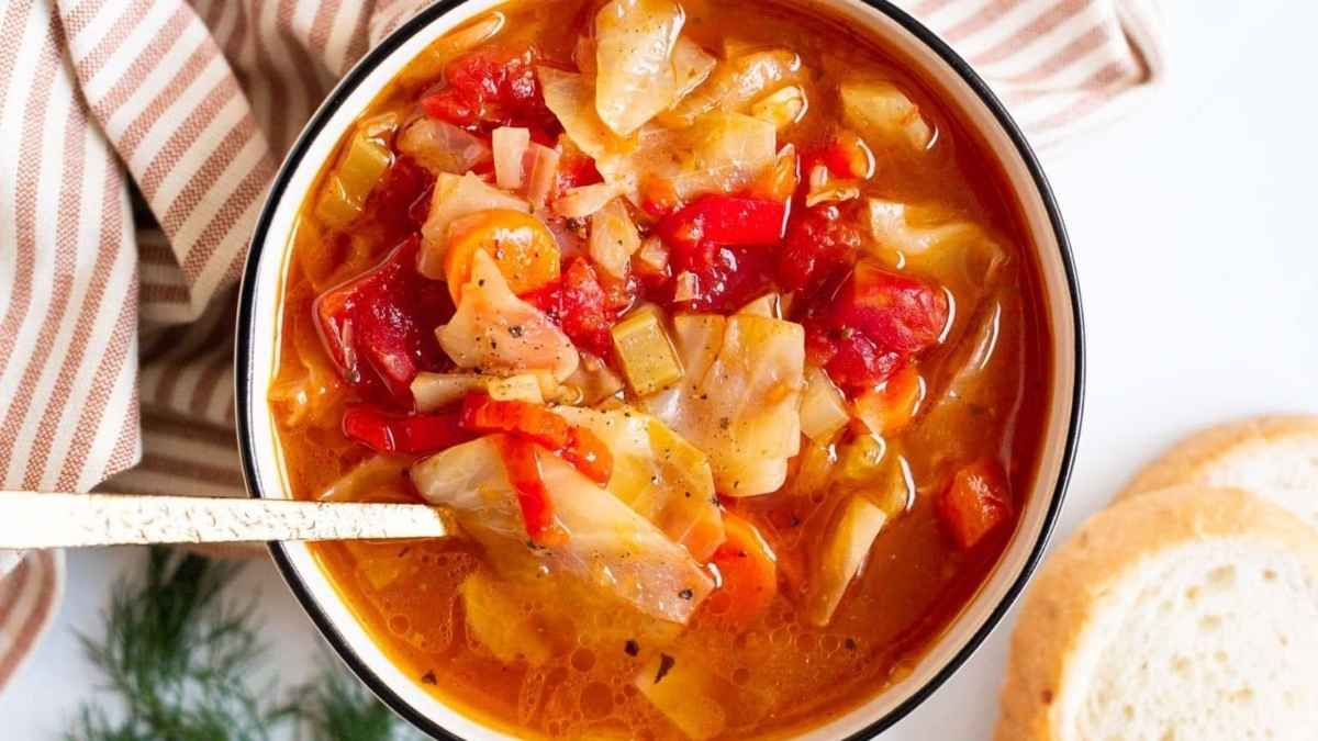 Instant Pot Cabbage Soup.