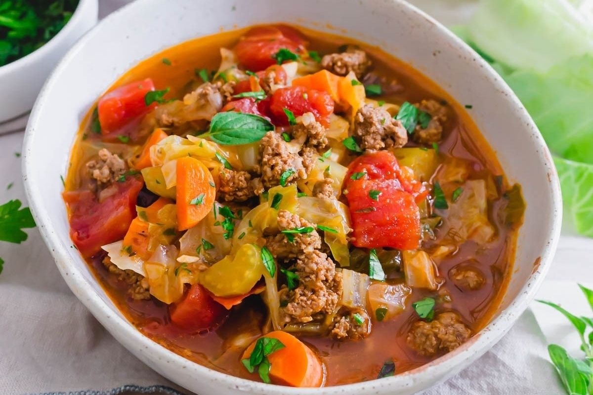 Instant Pot Cabbage Soup Recipe
