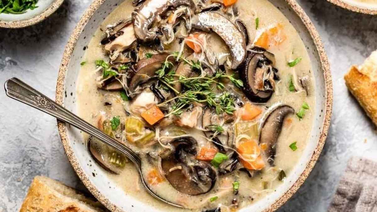 Instant Pot Chicken Wild Rice Soup (Lightened Up). 