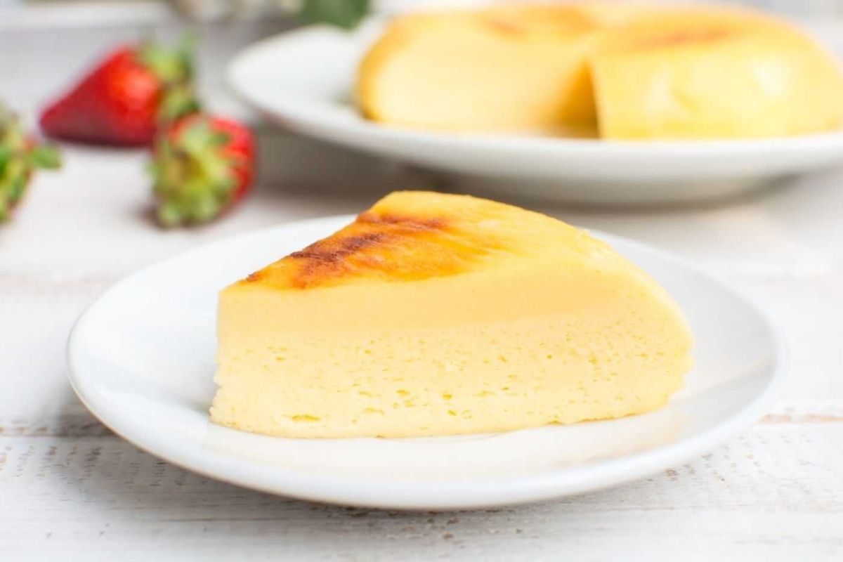 Instant Pot Japanese Cheesecake