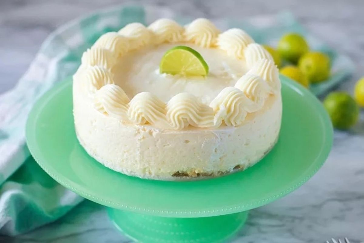 Instant Pot Key Lime Cheesecake