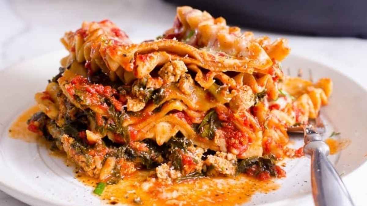 Instant Pot Lasagna.