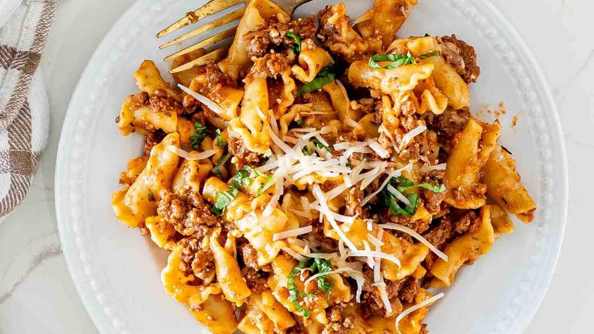 Instant Pot Lasagna. 