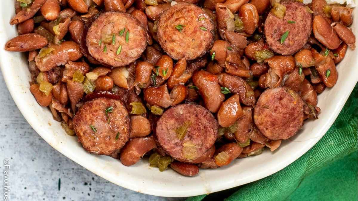 Instant Pot Red Beans And Rice.