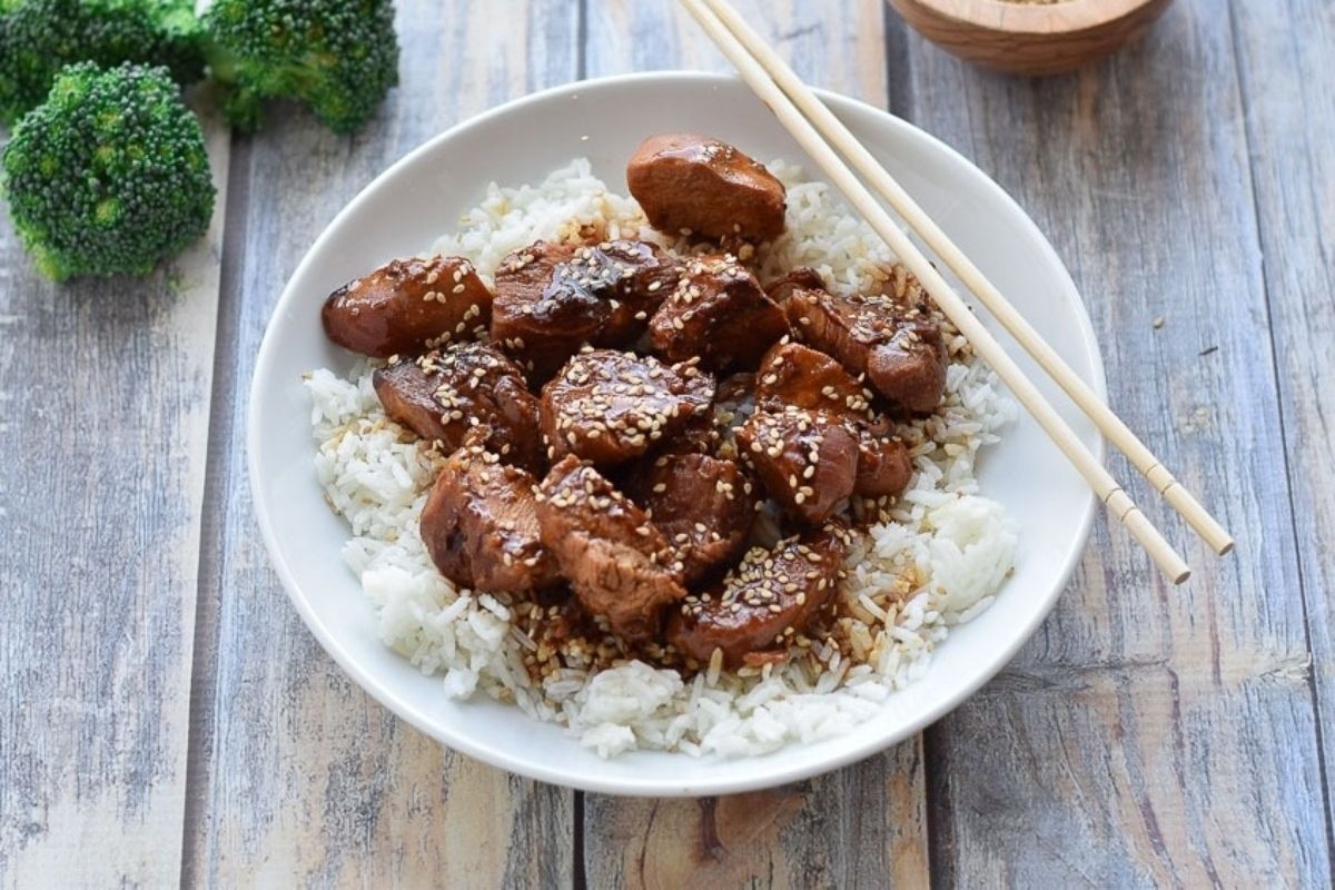 Instant Pot Sesame Chicken 2