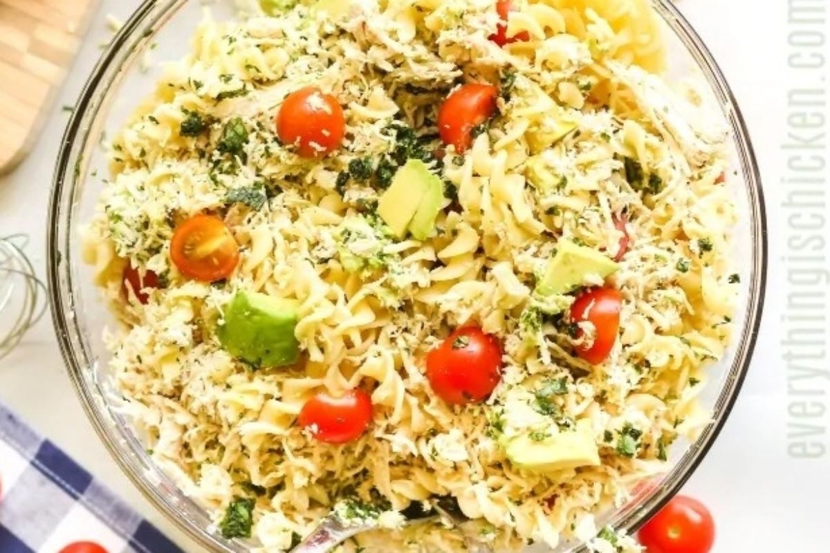 Italian Chicken Pasta Salad 1