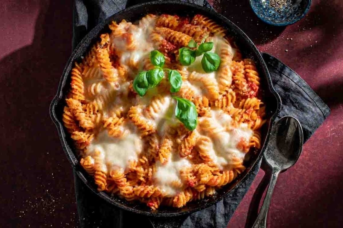 Italian Pasta Alla Sorrentina Oven baked
